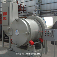 HH-268 ROTATING BARREL SHOT BLASTING MACHINE