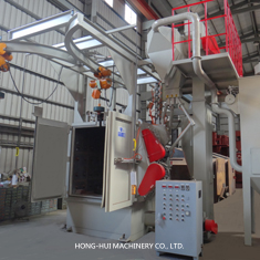 HH-568 DOUBLE HOIST SAND BLAST MACHINE